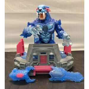 Mr Beast Lab Cryo Collector Tiger Figure W/Base & Accessories